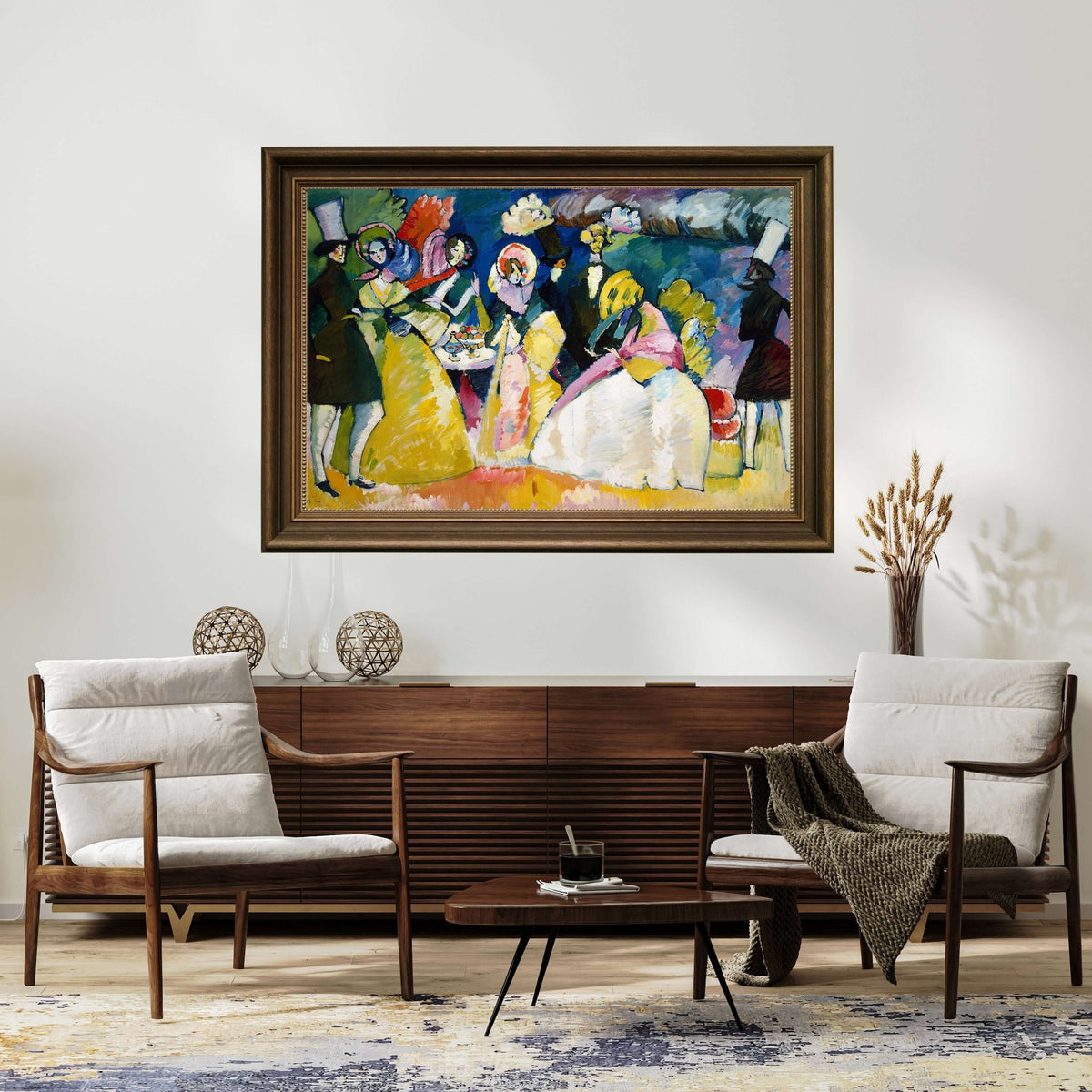 Wassily Kandinsky - Krinolinli Grup