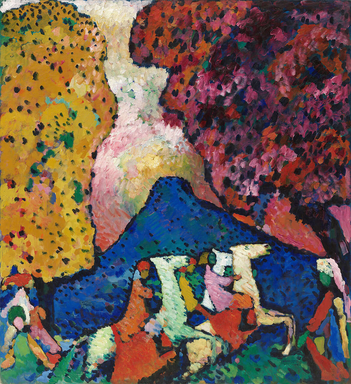Wassily Kandinsky - Mavi Dağ