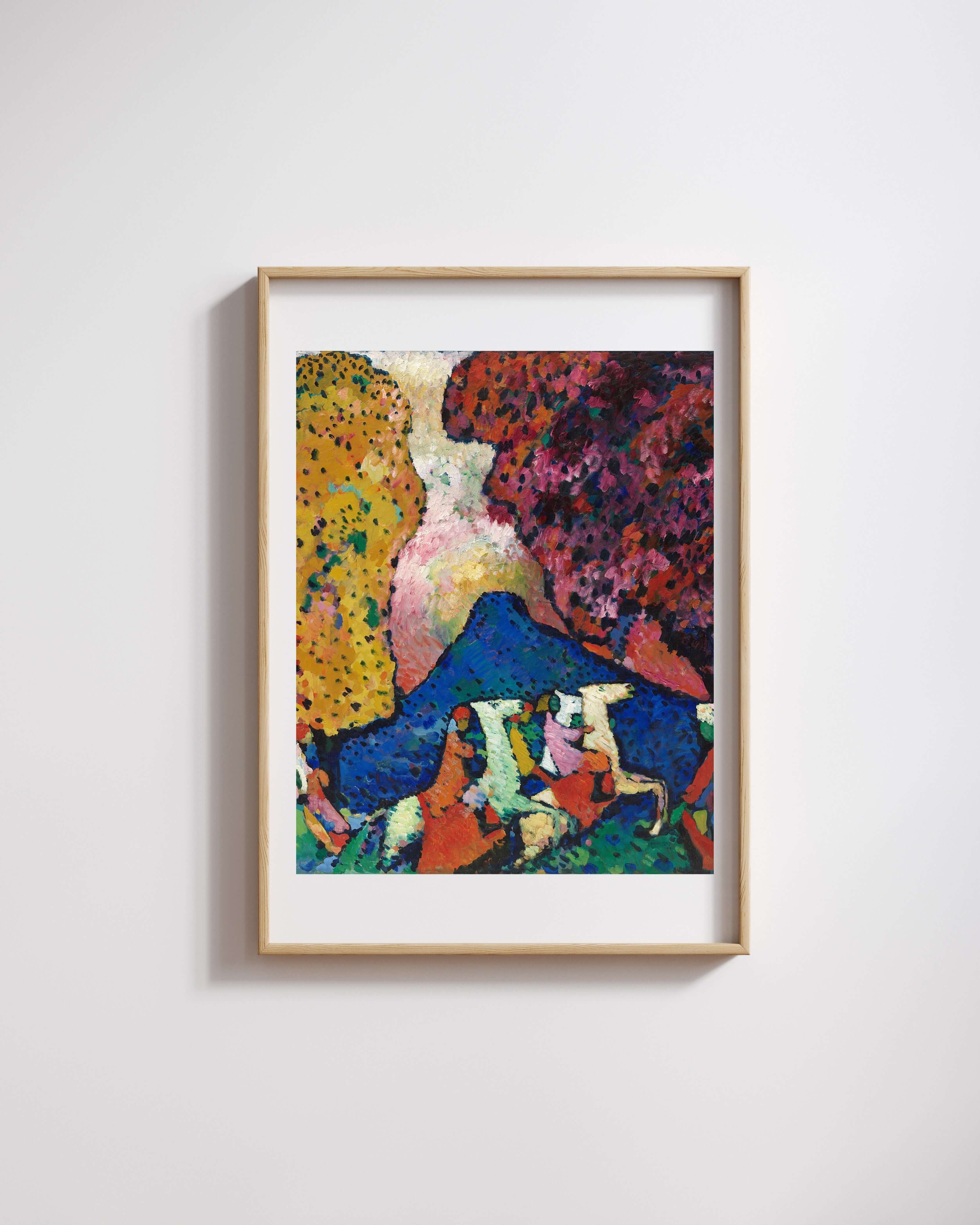 Wassily Kandinsky - Mavi Dağ