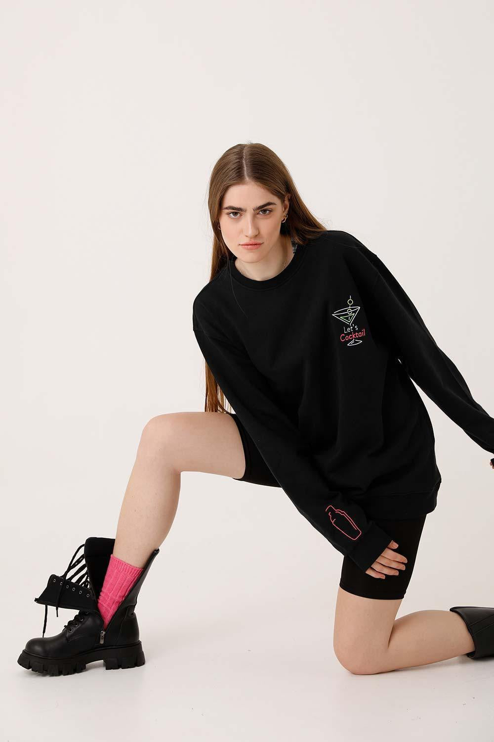Gourmoji-Let's Cocktail Neon Series-Sweatshirts & Hoodies-7-milagron.live