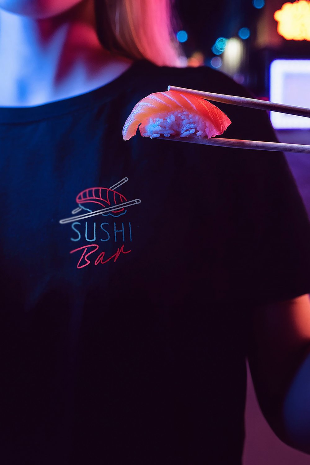 Gourmoji-Sushi Bar-T-Shirts-3-milagron.live
