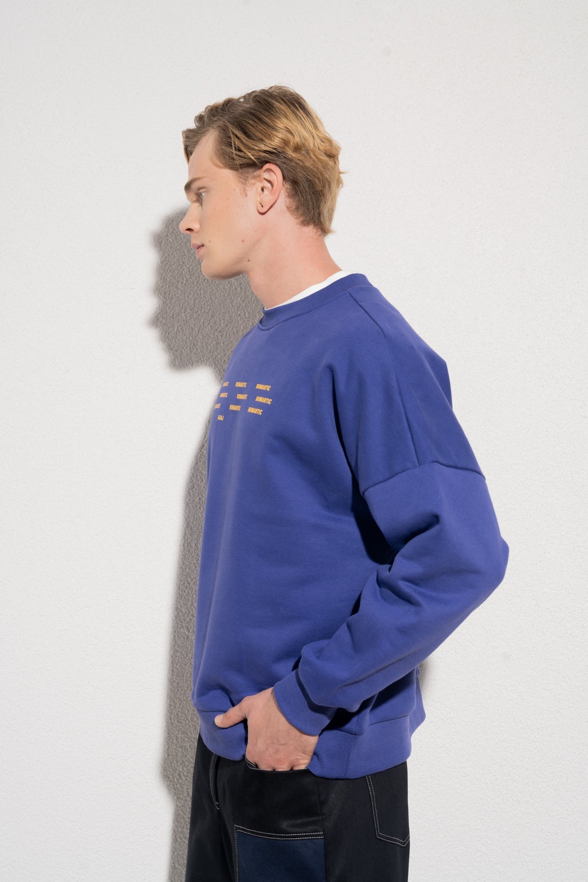 Romantic Sweatshirt - Mor