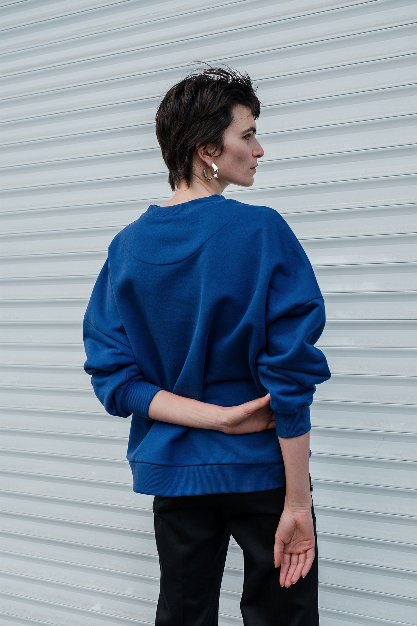 Romantic Sweatshirt - Mor