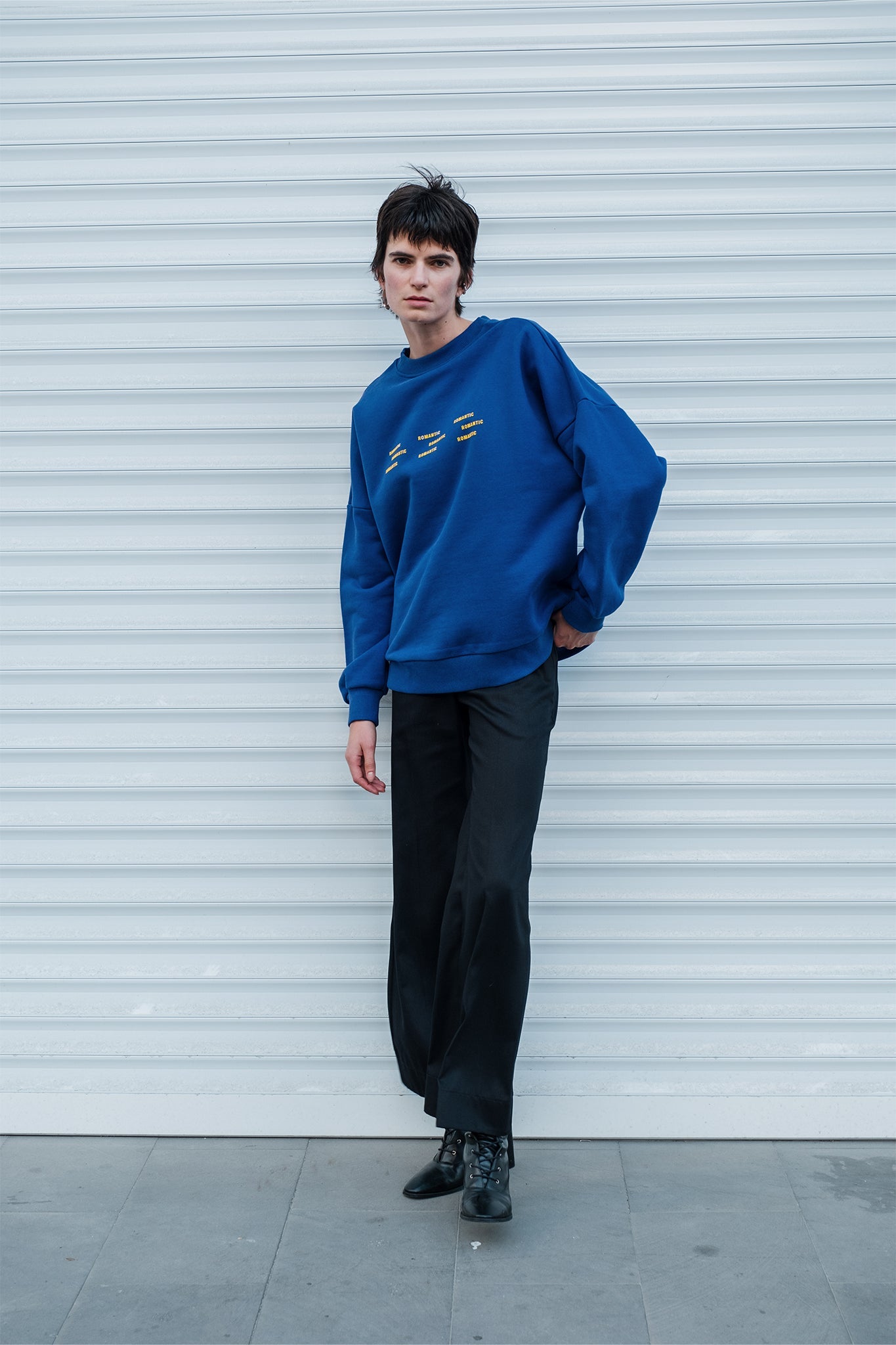 Romantic Sweatshirt - Mor