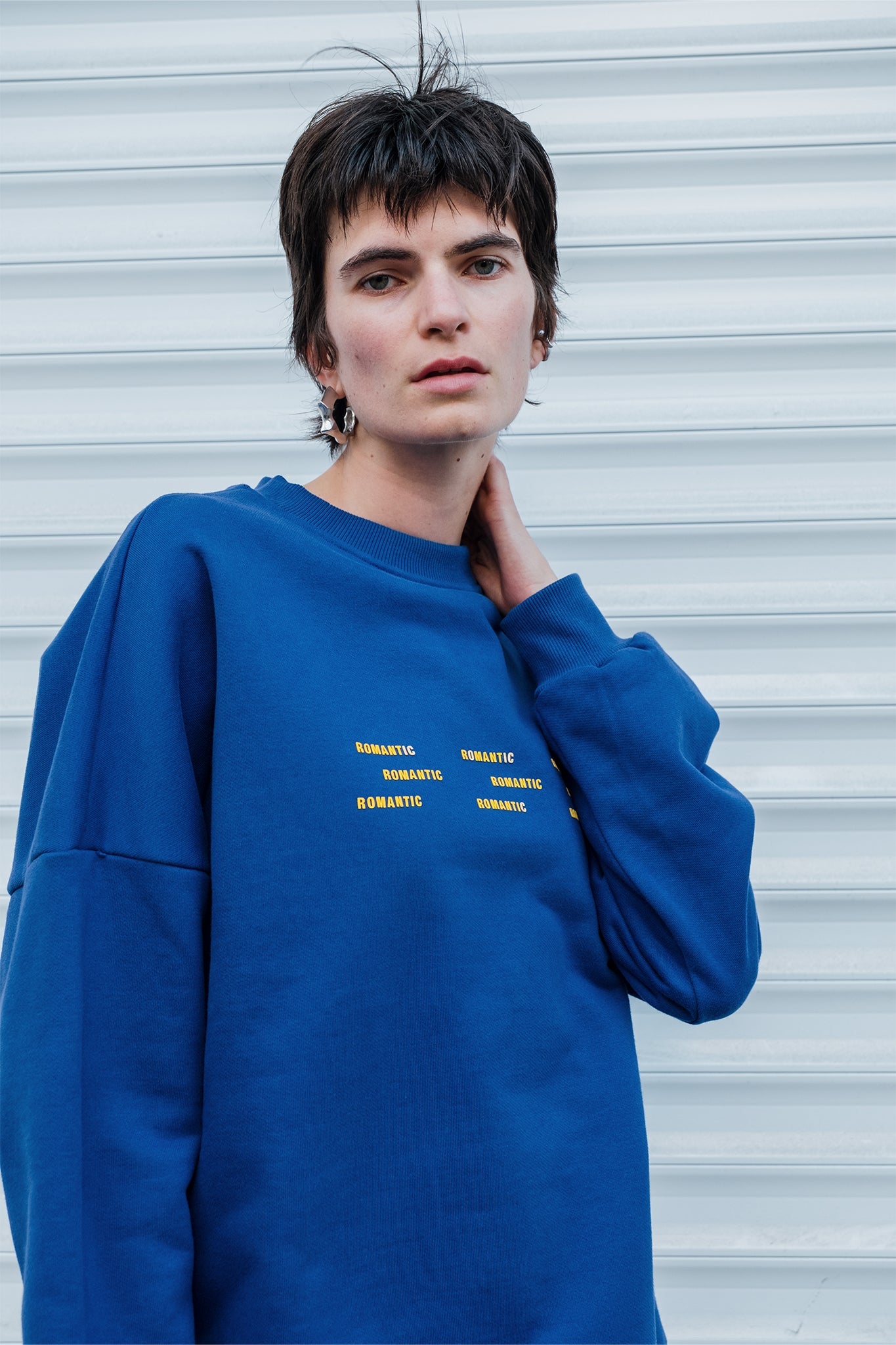 Romantic Sweatshirt - Mor