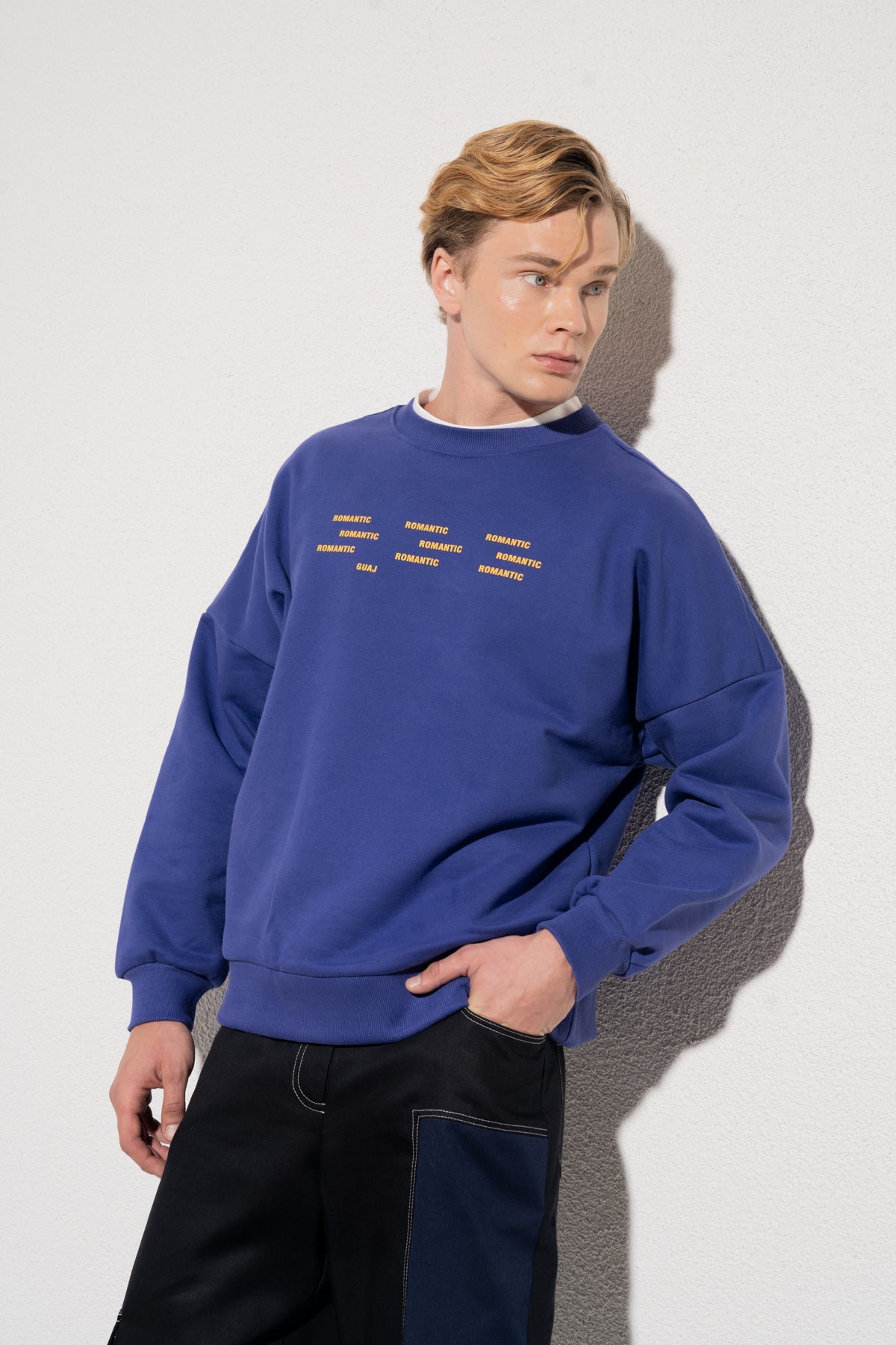 Romantic Sweatshirt - Mor