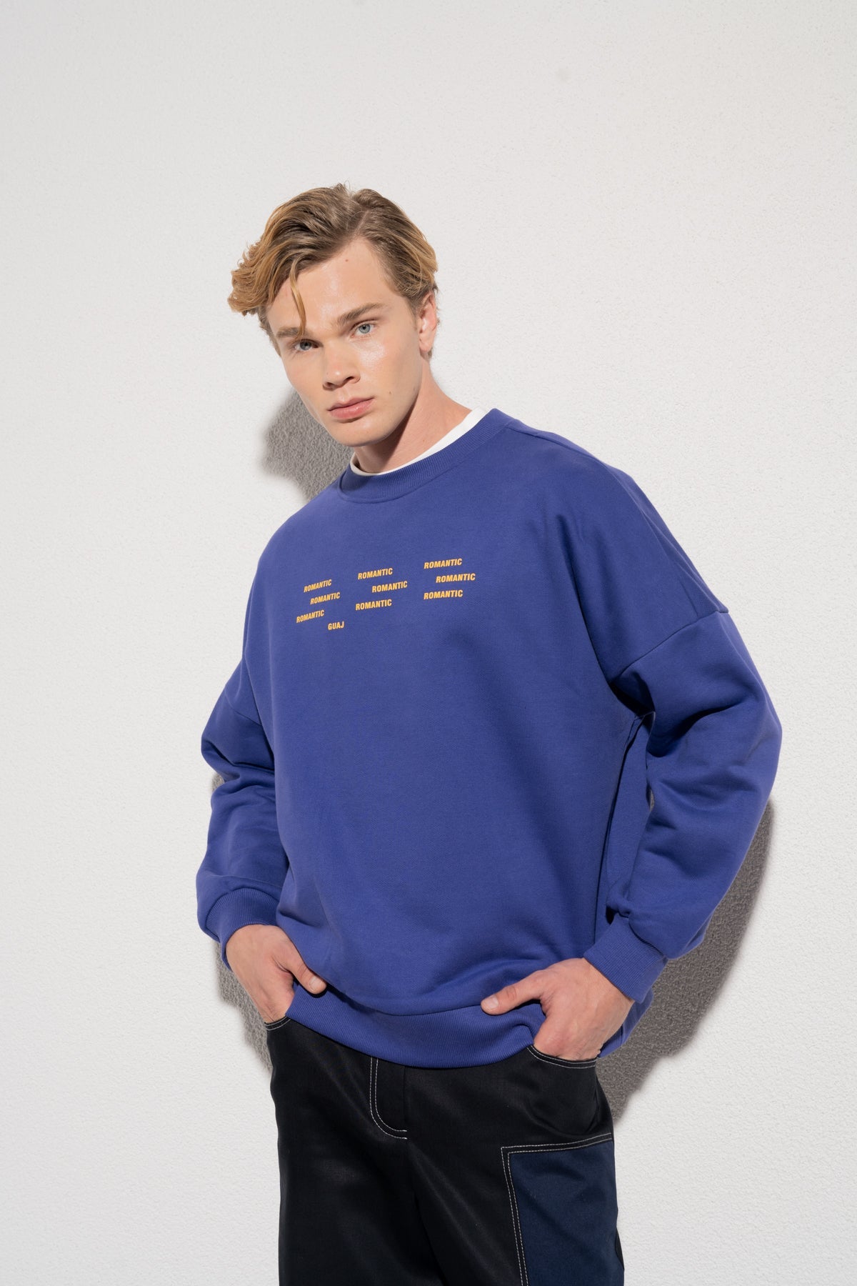 Romantic Sweatshirt - Mor