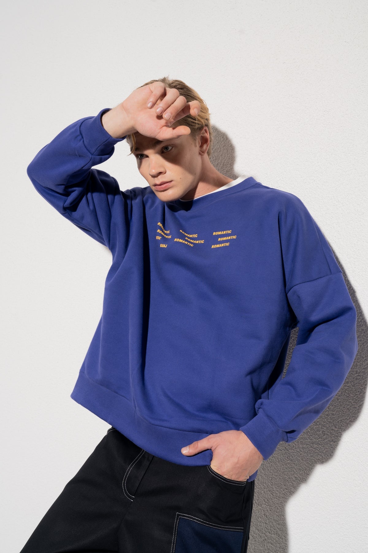 Romantic Sweatshirt - Mor