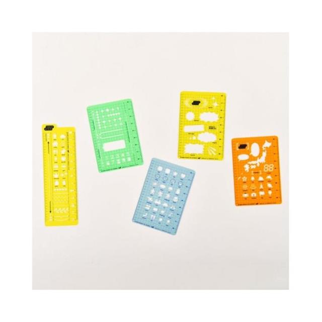 Hobonichi Accessory - Stencil - Speech Bubbles Şablon
