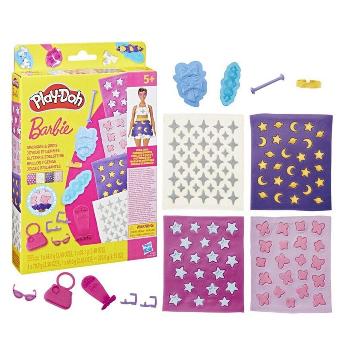 G1355 Play-Doh Barbie Designer Desen Paketi Hamur Oyun Seti +3 Yaş