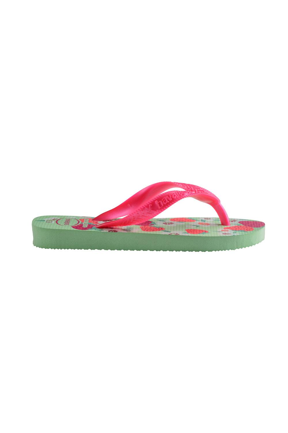 Havaianas-Kids Flores Green Garden-Sandalet & Terlik-3-milagron.live