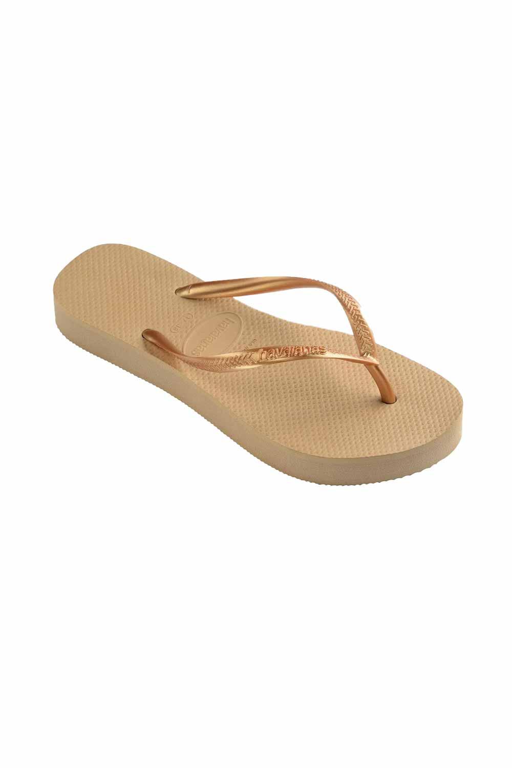 Havaianas-Slim Flatform Golden-Sandalet & Terlik-3-milagron.live