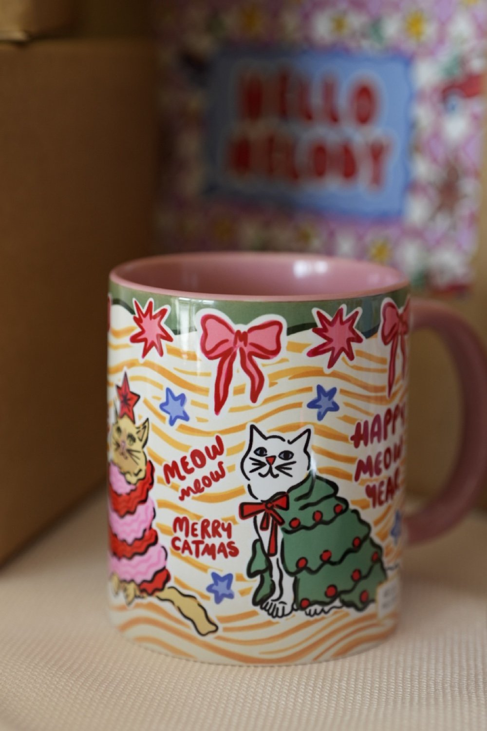 Hello Melody-Catmas Kupa-Bardak-2-milagron.live