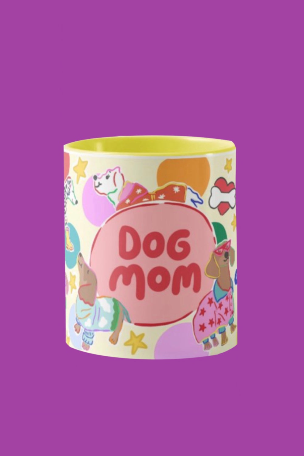Hello Melody-Dog Mom Kupa-Bardak-1-milagron.live