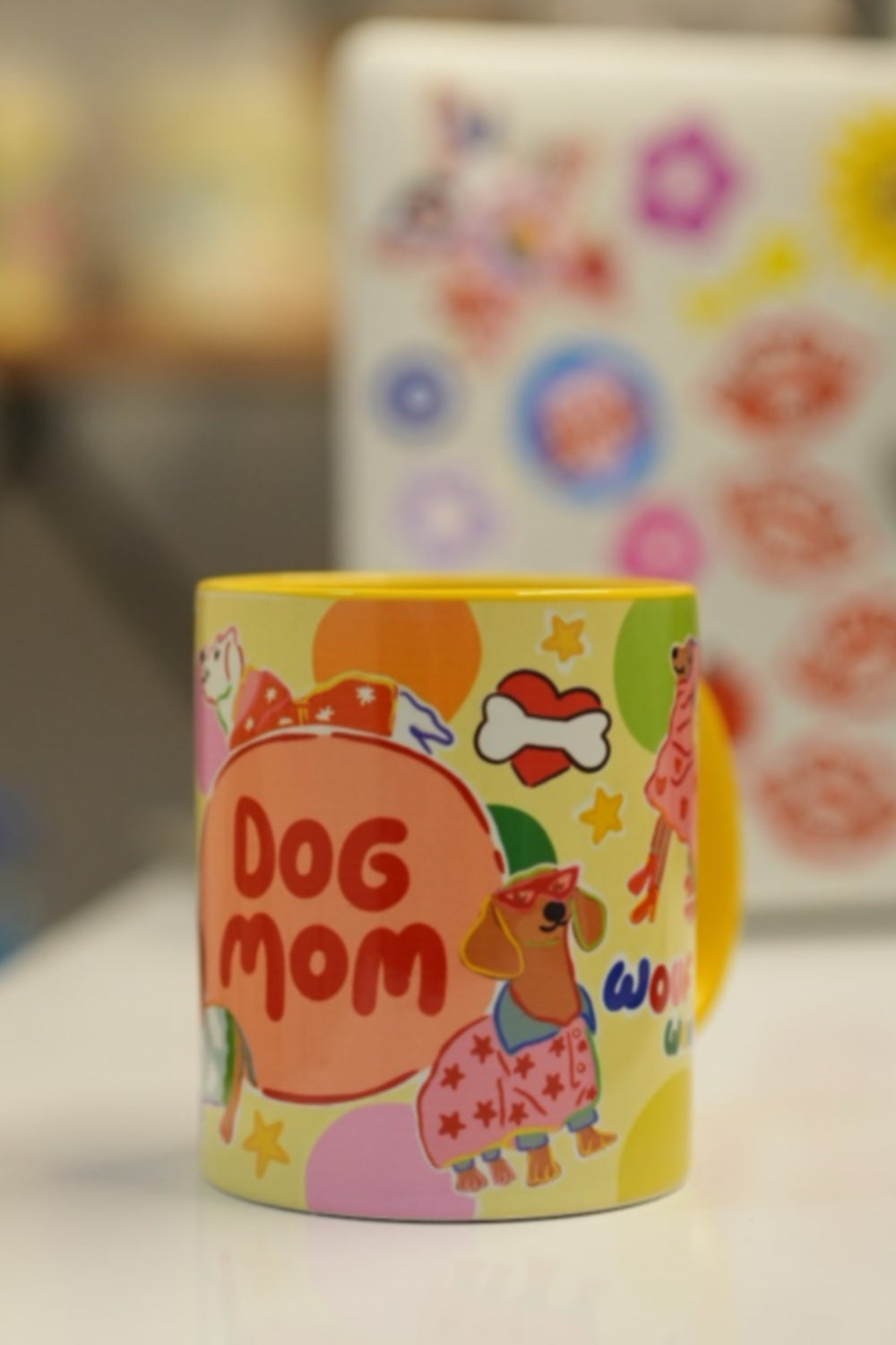 Hello Melody-Dog Mom Kupa-Bardak-6-milagron.live