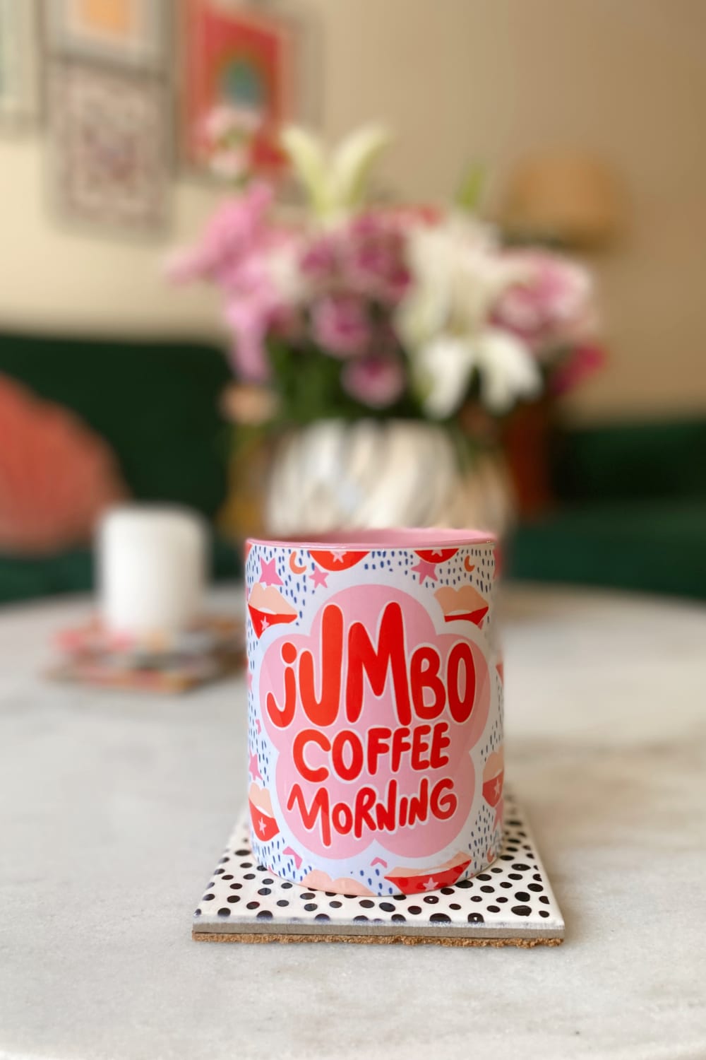 Hello Melody-Jumbo Coffee Kupa-Bardak-2-milagron.live