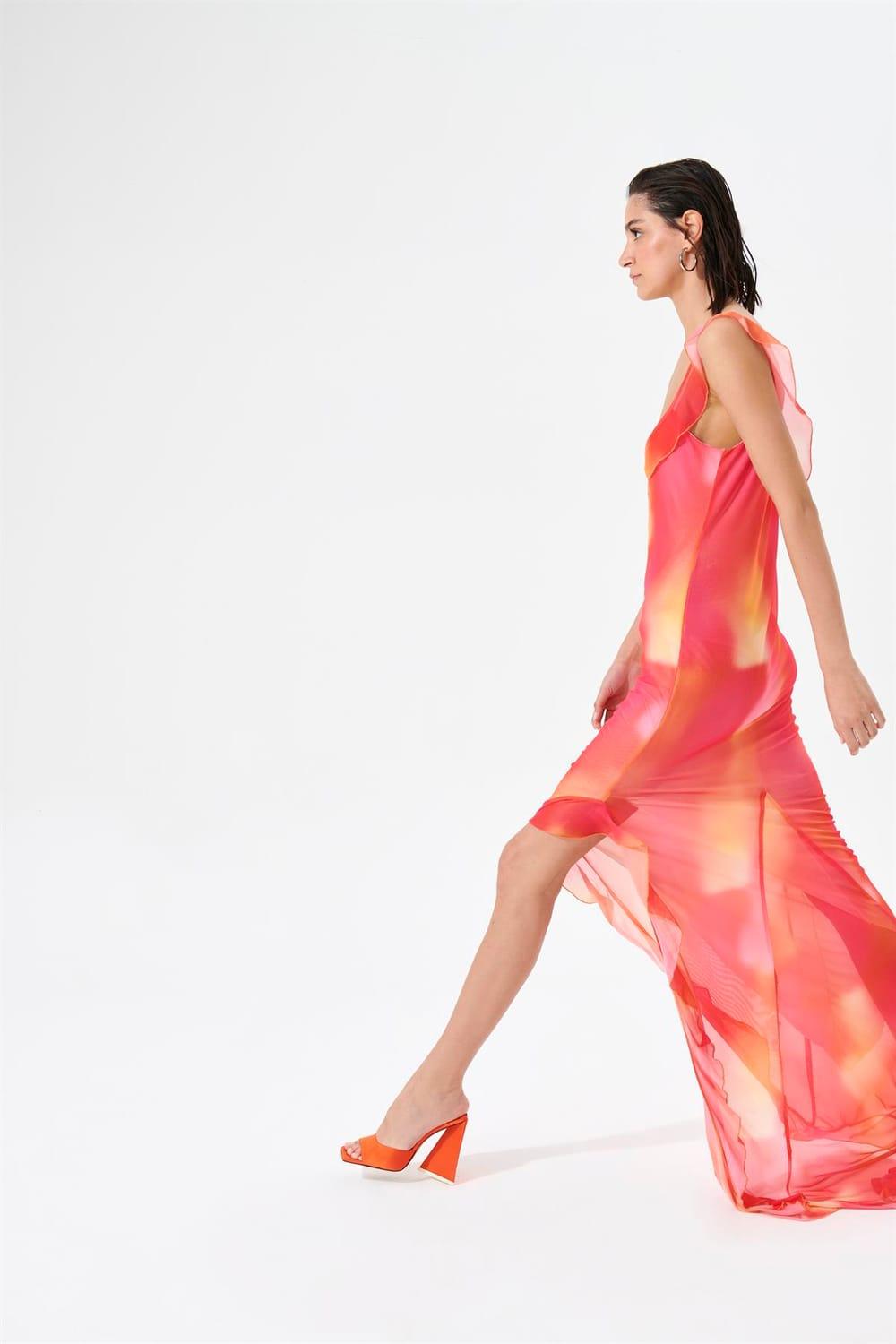 Herfetch-Orange Blossom Dress-Elbise-4-milagron.live