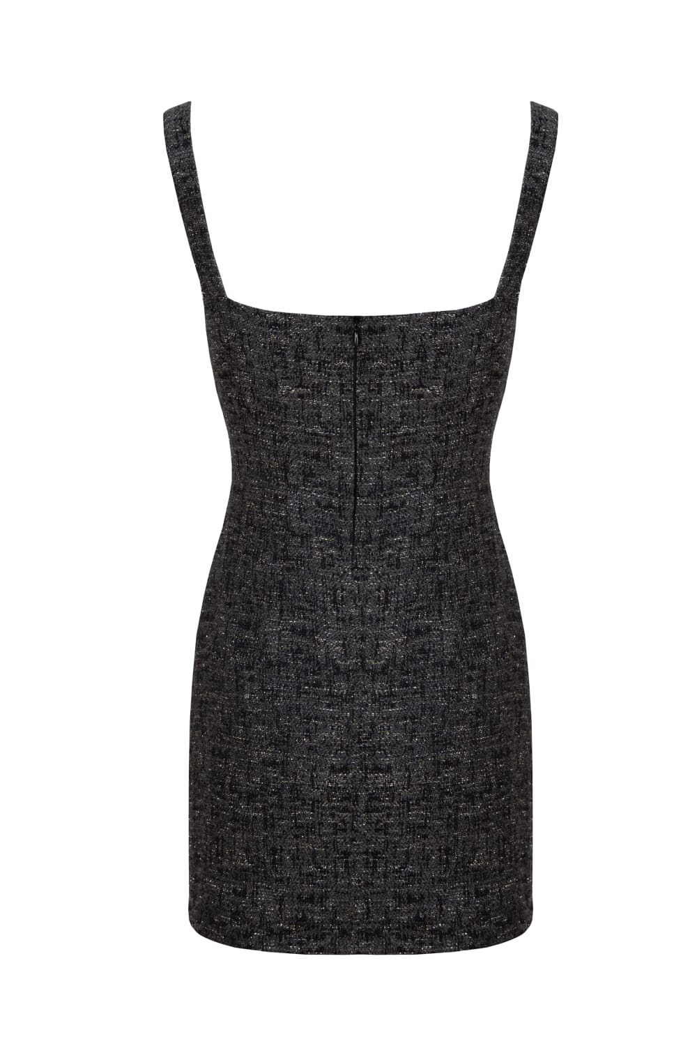 Hip + Happen-Ela Mini Gri Elbise-Top-3-milagron.live