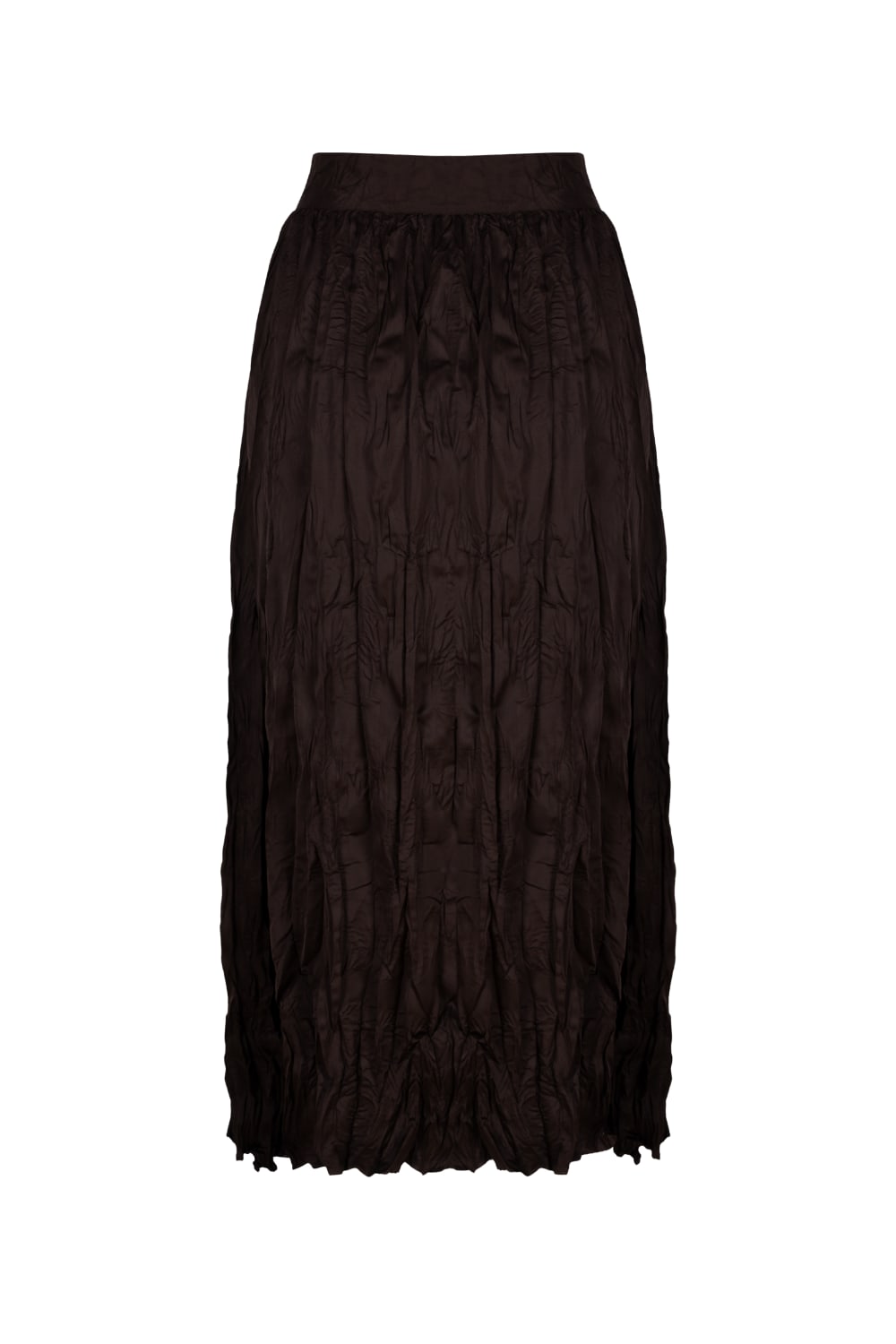 Hip + Happen-Lilly Midi Kahverengi Etek-Etek-2-milagron.live