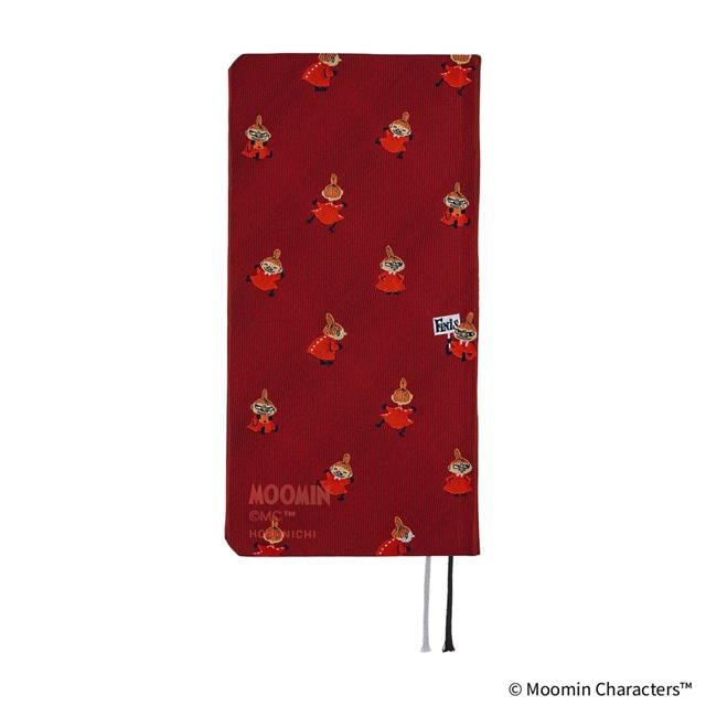 Hobonichi Techo Weeks English Slim Schedule Book - Little My : 2026 Monday Start Deep Red