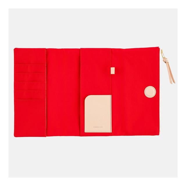 Hobonichi-Techo Weeks Cover Tragen Red Defter Kılıfı-Aksesuar-11-milagron.live