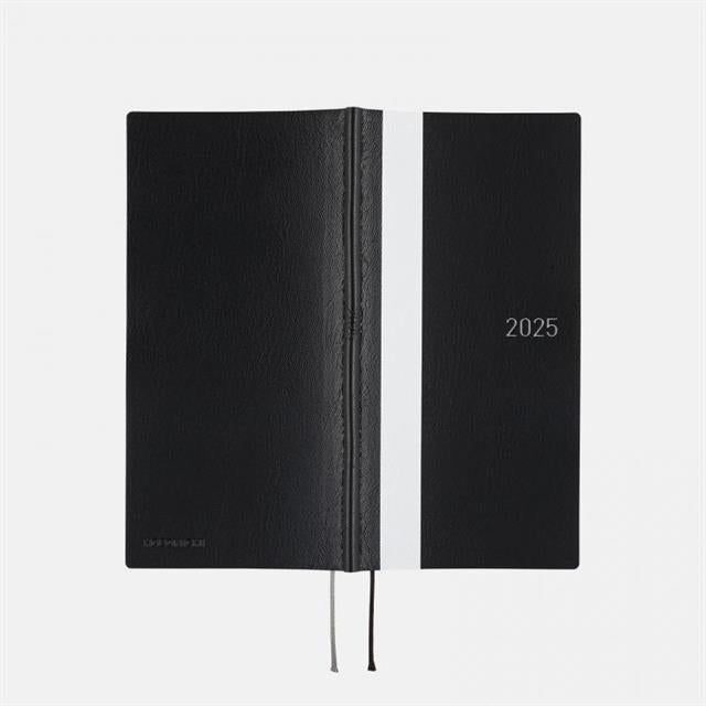 Hobonichi-Hobonichi Techo Weeks Japanese Version White Line Black 2025 Jan. Start-Çizgili-7-milagron.live