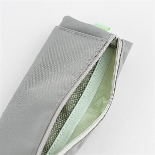 Hobonichi-Hobonichi Tools & Toys Kalemlik Comodo Flat Pen Case Grey-Kalemlik-2-milagron.live