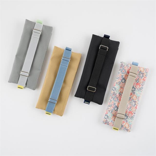 Hobonichi-Hobonichi Tools & Toys Kalemlik Comodo Flat Pen Case Grey-Kalemlik-3-milagron.live