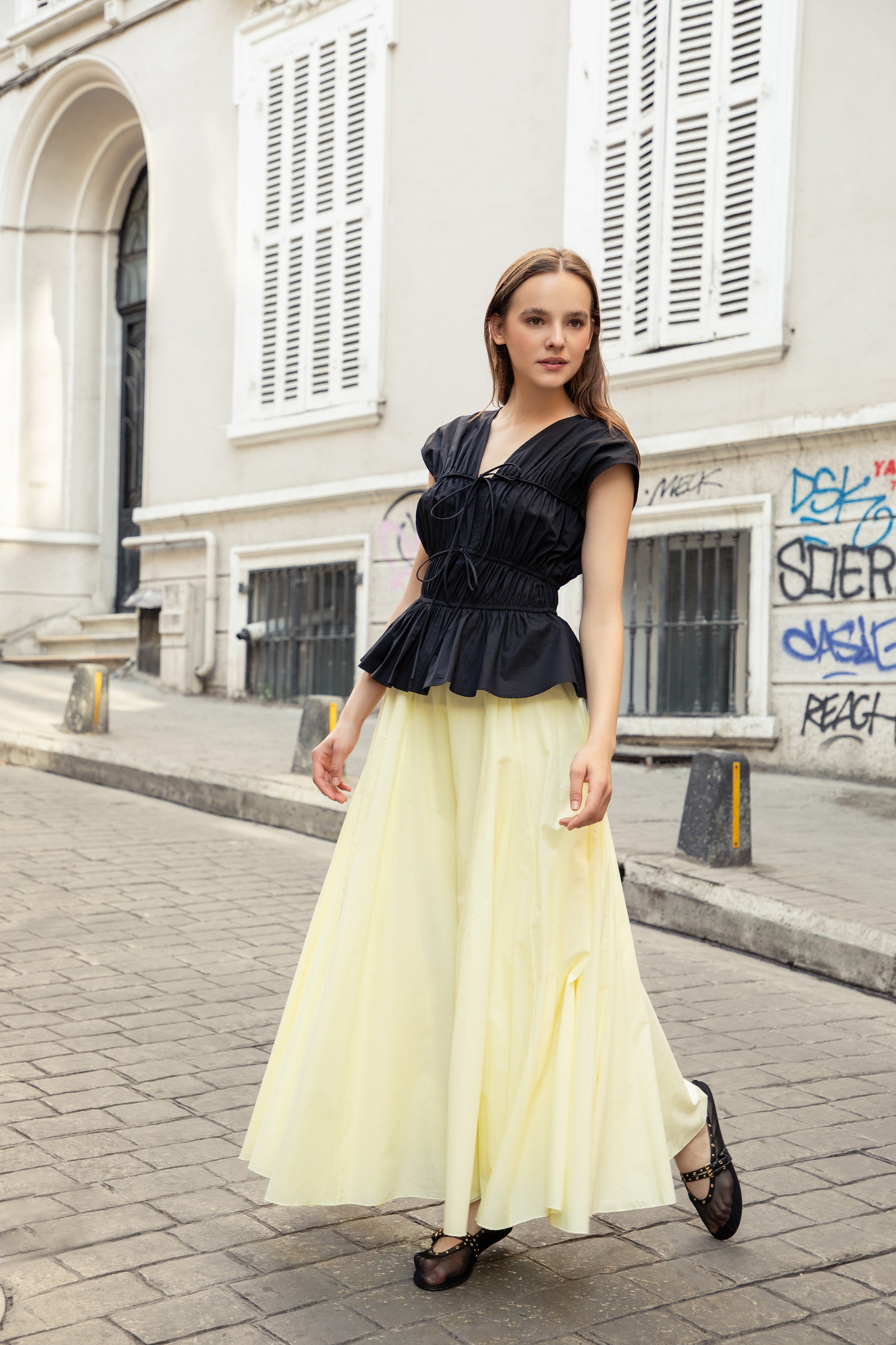 Allies Black Blouse