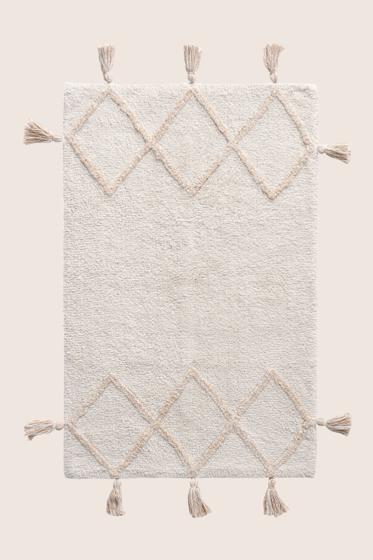 İRYA-Agnes Banyo Paspası Krem 70X110 Cm-Paspas-4-milagron.live