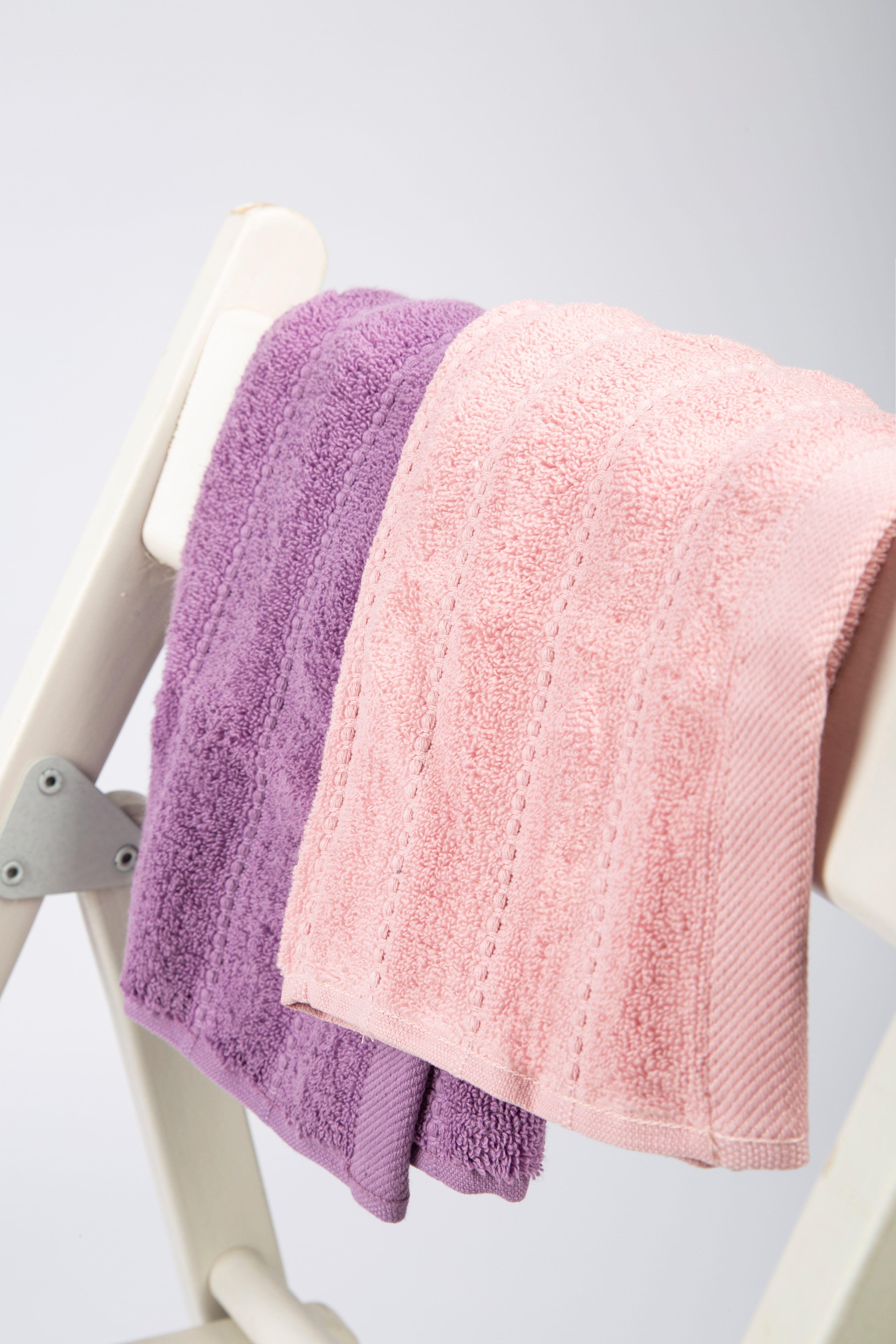 İRYA-Frizz Banyo Havlusu 70X130 Cm Pembe-Havlu & Havlu Setleri-2-milagron.live
