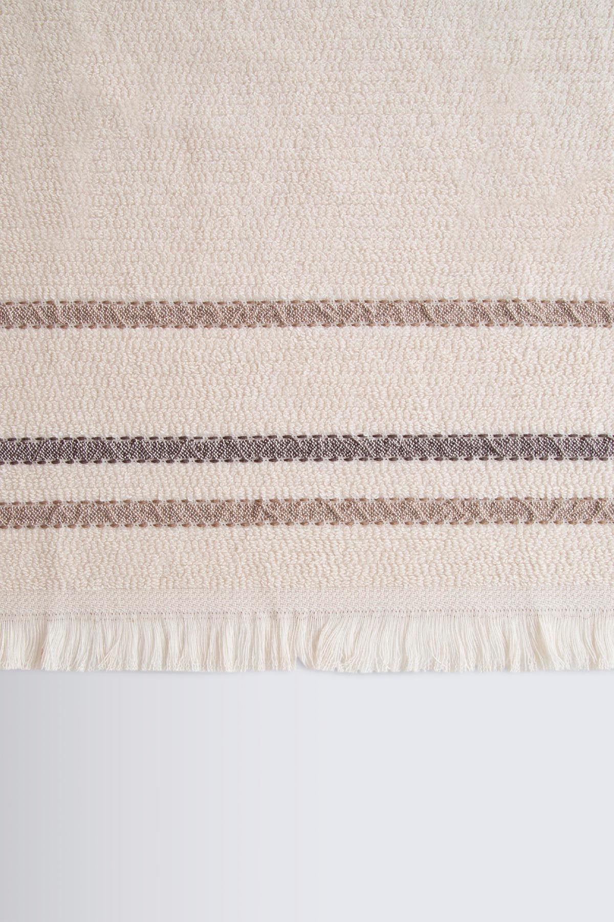İRYA-İNtegra Banyo Havlusu 90X150 Cm Bej-Havlu & Havlu Setleri-3-milagron.live