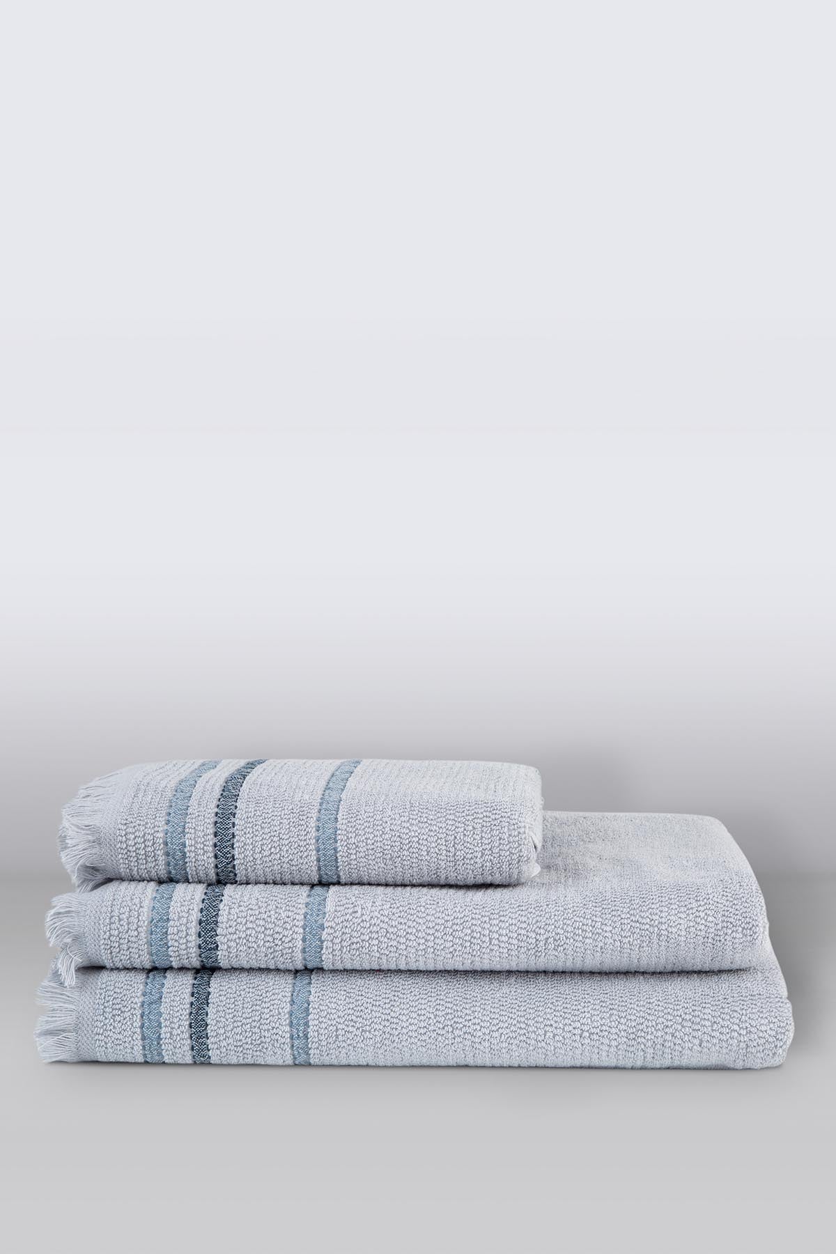 İRYA-İNtegra Banyo Havlusu 90X150 Cm Mavi-Havlu & Havlu Setleri-3-milagron.live