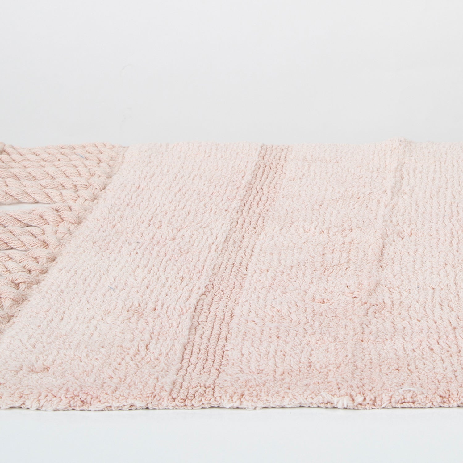 İRYA-Paloma 2’Li Takım Banyo Paspası %100 Pamuk 40X60 + 60X90 Pembe-Paspas-5-milagron.live