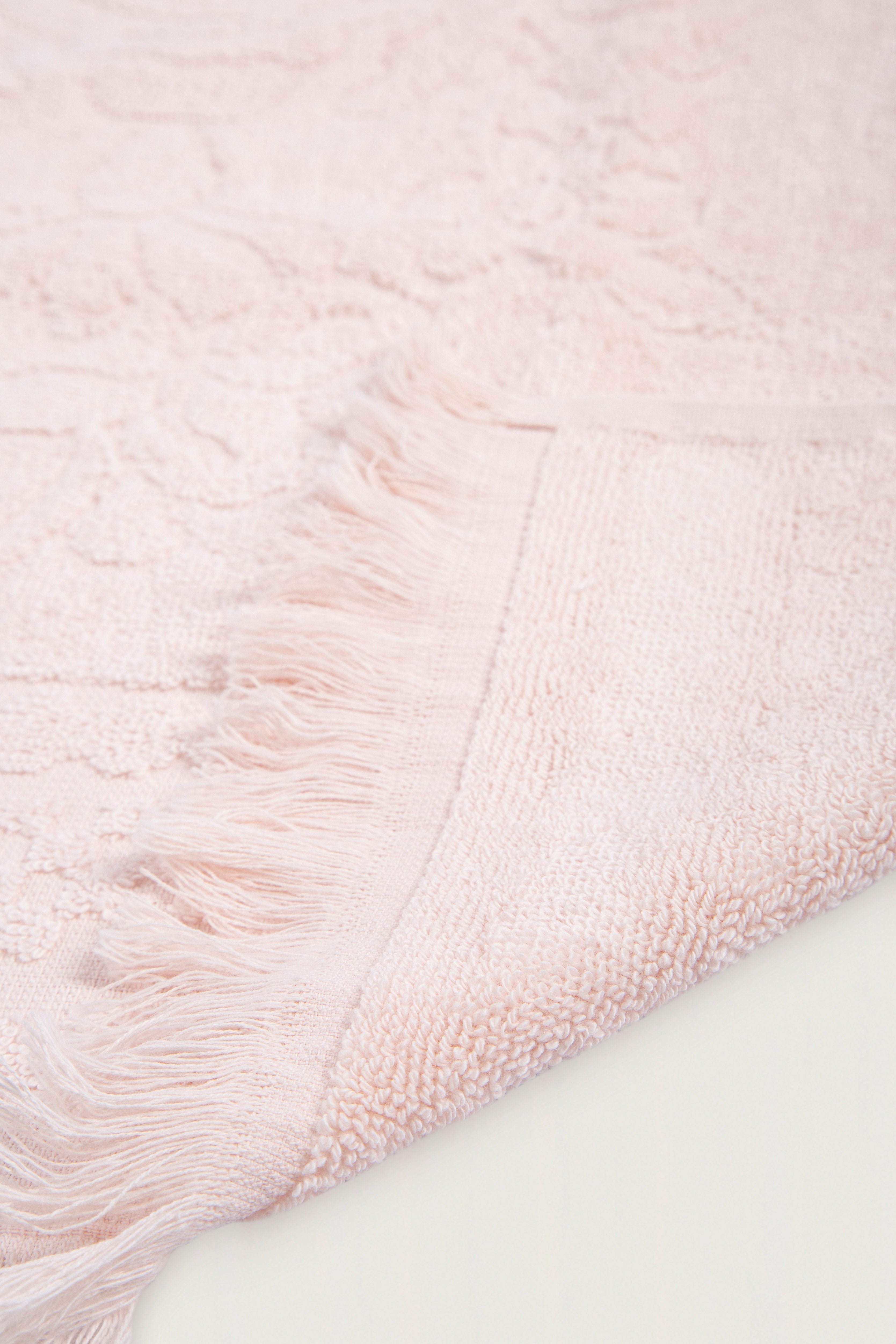 İRYA-Rosima Banyo Havlusu 90X150 Cm Pembe-Havlu & Havlu Setleri-4-milagron.live
