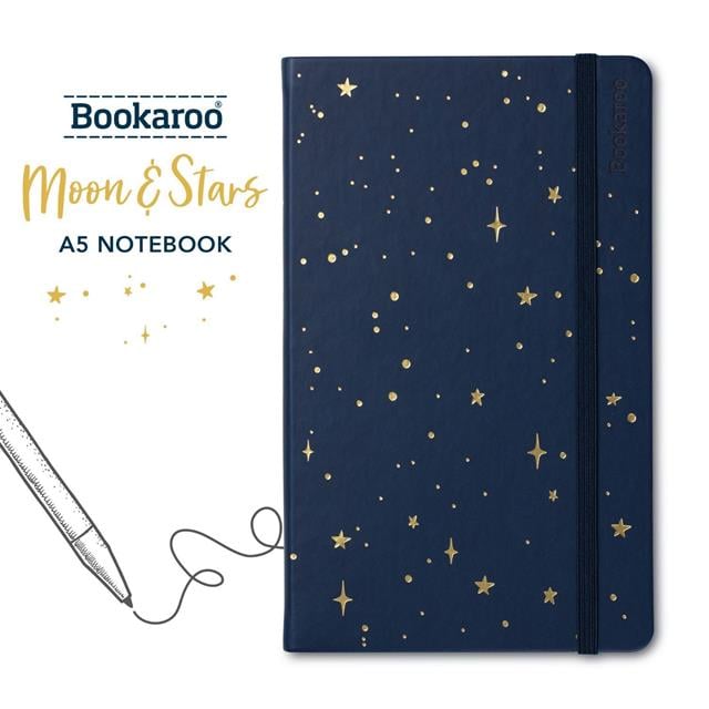 If-Bookaroo A5 Moon And Stars Çizgili Defter-Çizgili-2-milagron.live
