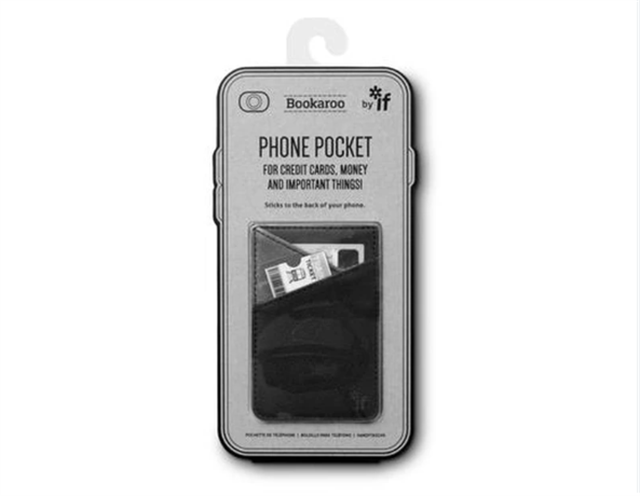 If-If Bookaroo Phone Pocket Telefon Kartlığı Charcoal-Kitap Ayracı-1-milagron.live