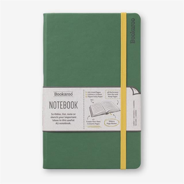 If-If Bookaroo A5 Journal çizgili Defter Forest Green-Defter-1-milagron.live