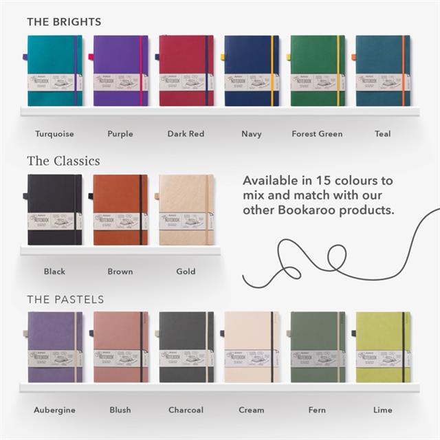 If-If Bookaroo Bigger Things Notebook Journal çizgili Defter Forest Green-Defter-2-milagron.live