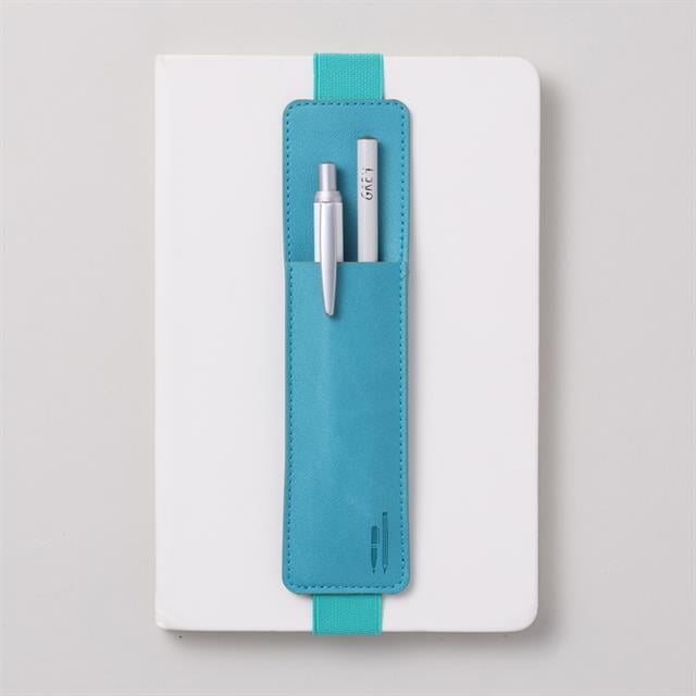 If-İf Bookaroo Pen Pouch Defter üstü Kalemlik Turquoise Turkuaz-Kitap Ayracı-6-milagron.live
