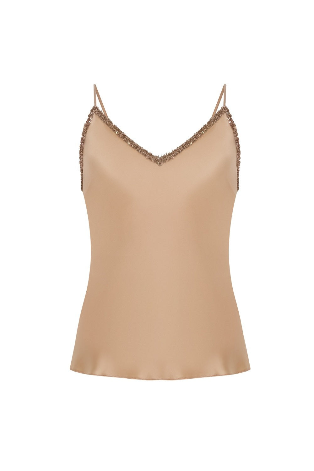 İpek Kıramer-Gold Silk Babydoll-Gecelik-2-milagron.live