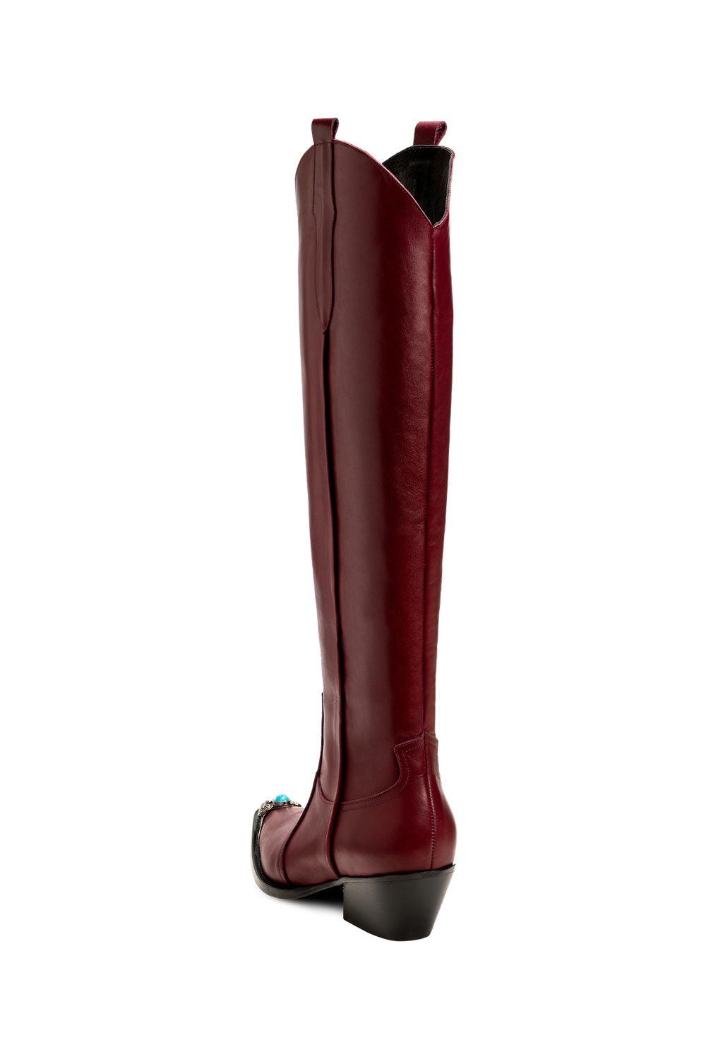 JL Twins-Aqua Boots Bordo-Bot-3-milagron.live