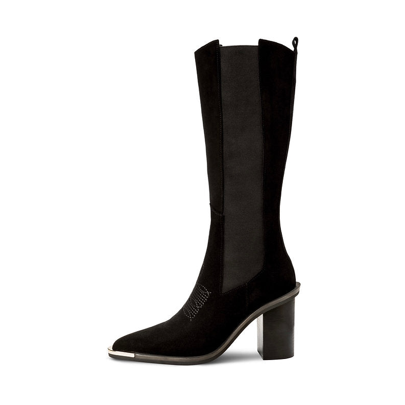 JL Twins-Tall Conwell Boots Black-Bot-2-milagron.live