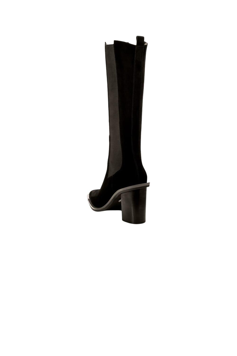 JL Twins-Tall Conwell Boots Black-Bot-5-milagron.live