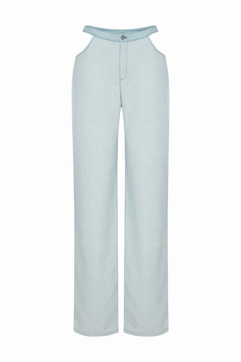 Jendue-Belinda Denim Trouser-Pantolon-3-milagron.live