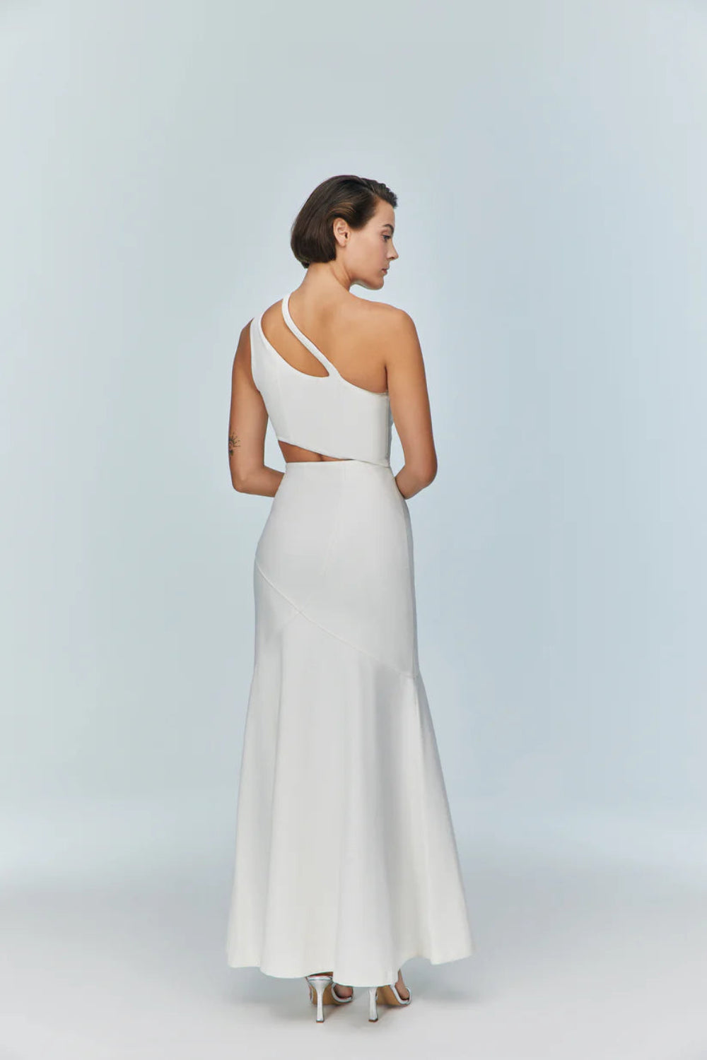 Jendue-Ron Asymmetric Dress-Elbise-2-milagron.live