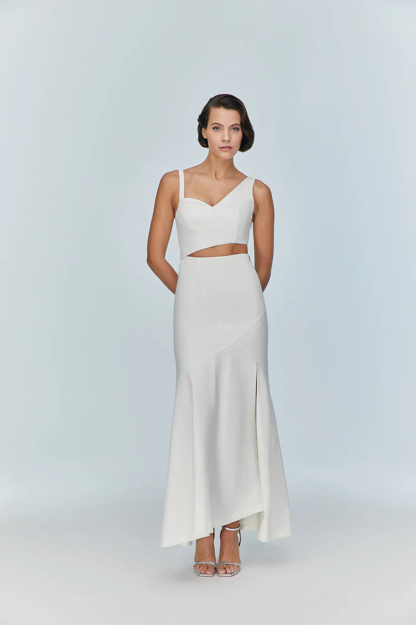 Jendue-Ron Asymmetric Dress-Elbise-3-milagron.live