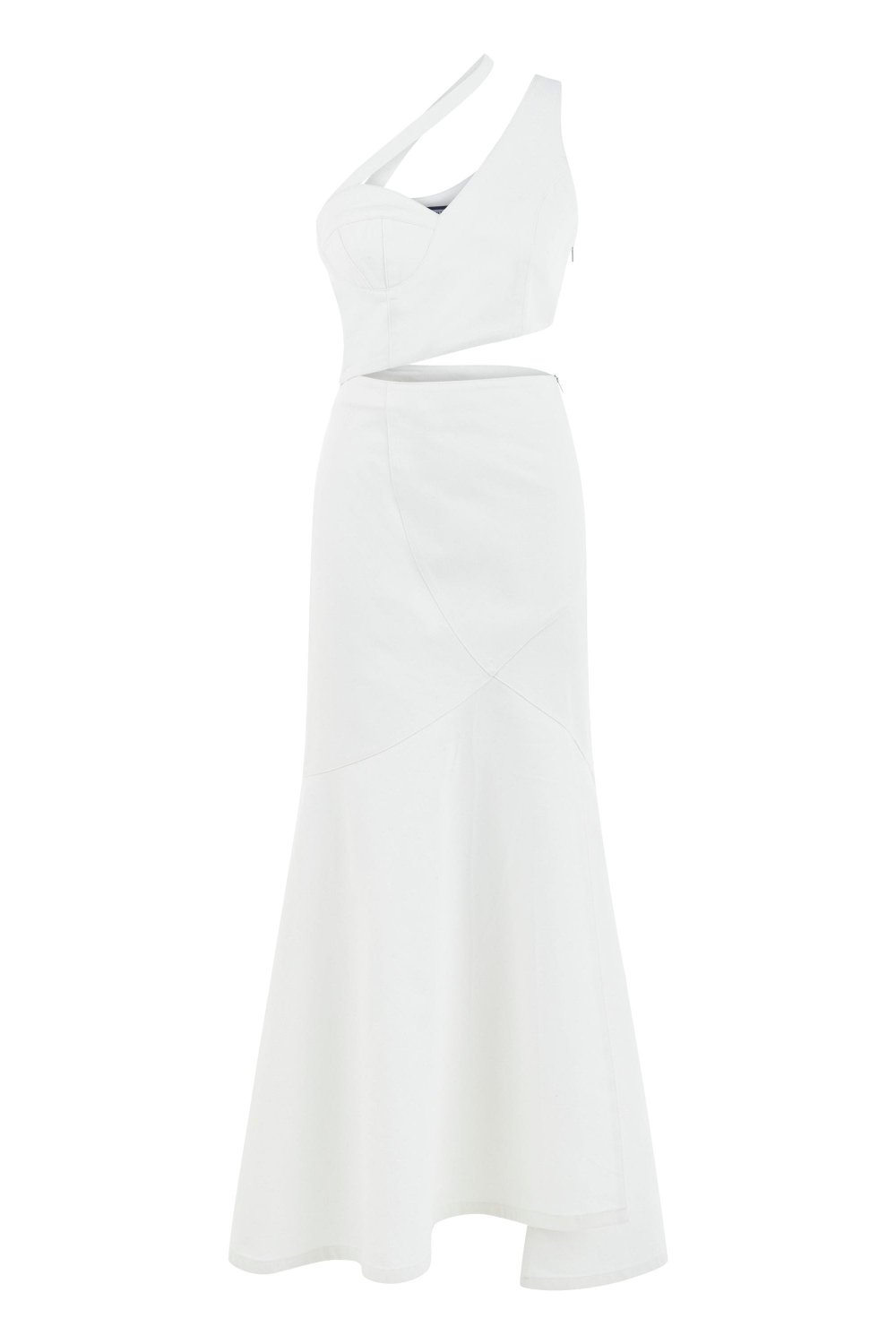 Jendue-Ron Asymmetric Dress-Elbise-4-milagron.live