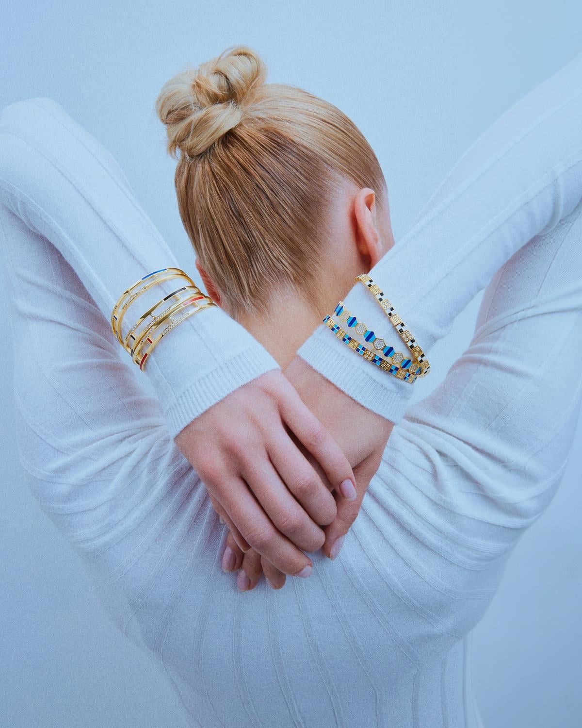 Golden Hive Cuff Bileklik