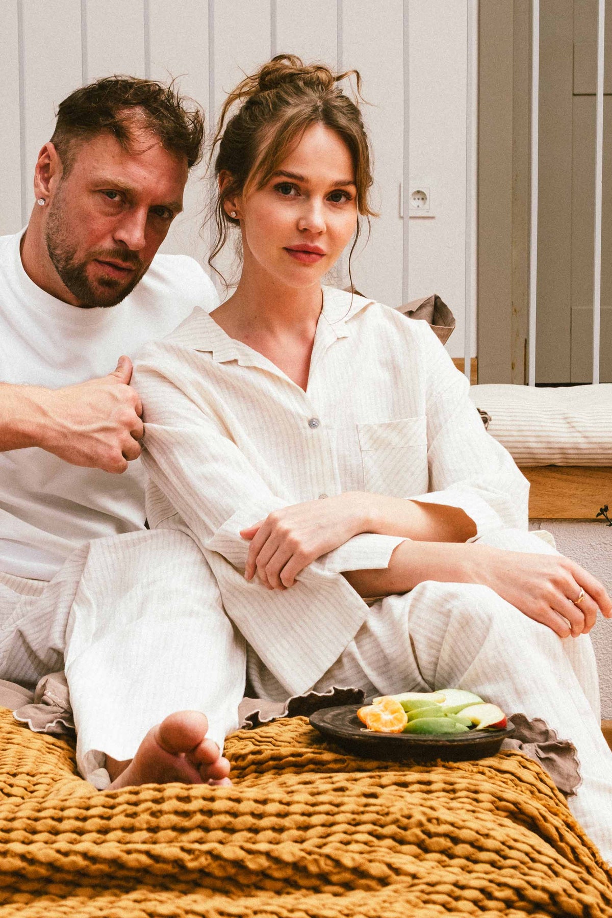 Urika Uzun Kollu Kadın Pijama Üst